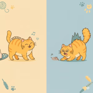 猫咪弓背是战斗姿态还是邀请你玩耍？
