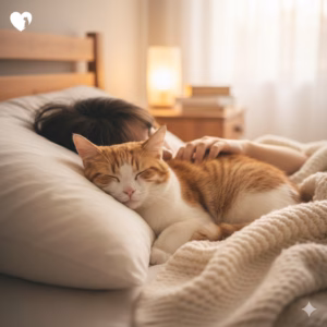 猫咪为什么喜欢睡在主人枕头旁边？