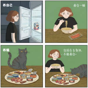 穷人养猫致贫实录 | 我穷不是没有原因的 ～