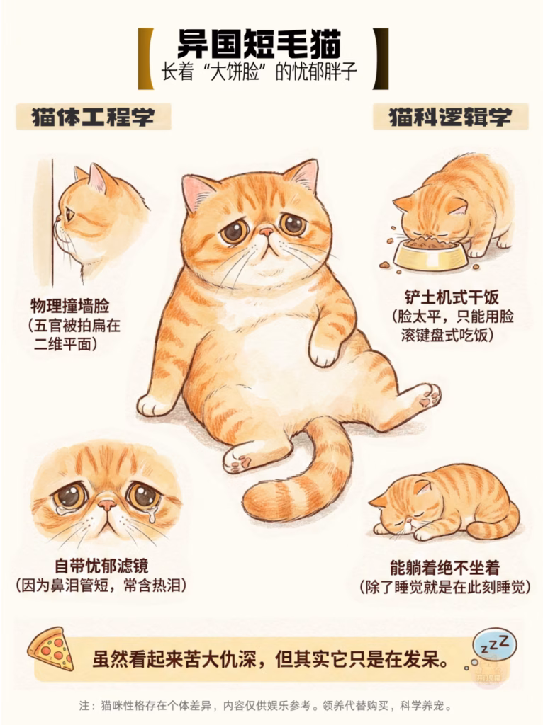 异国短毛猫加菲猫