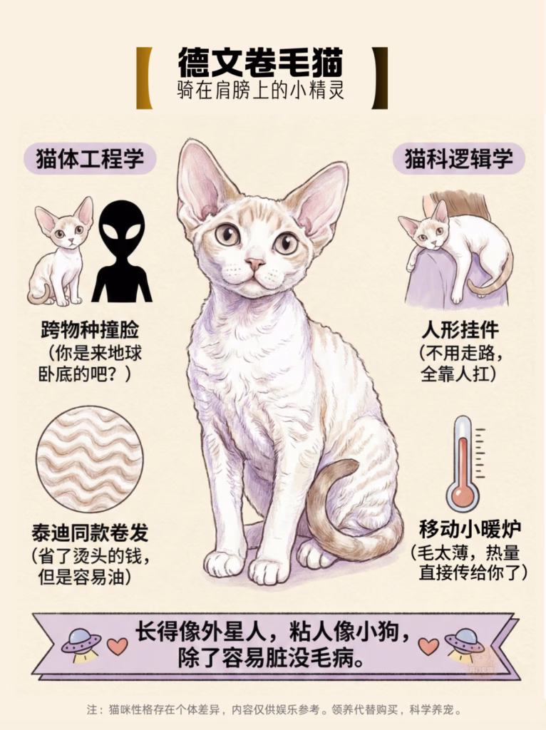 德文卷毛猫