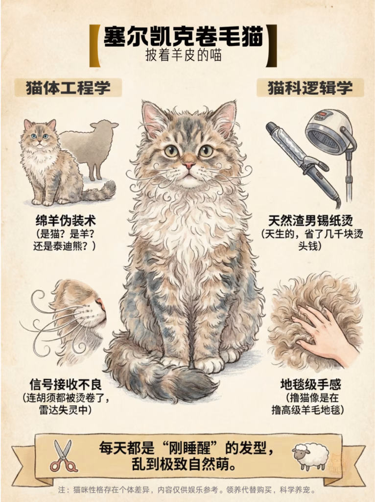 塞尔凯克卷毛猫