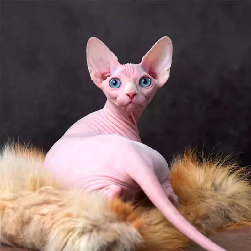 加拿大无毛猫 / 斯芬克斯猫 (Sphynx)